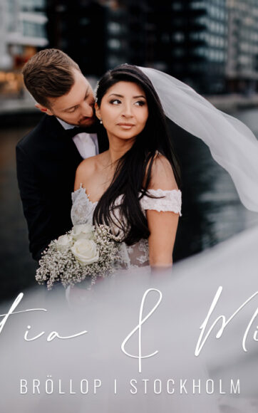 Min kärlek är djupare än din Ocean eyes - Katia & Mike's bröllop på Ersta Terrass - Stockholm
